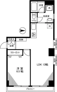 藤和シティコープ音羽【8階】の間取り