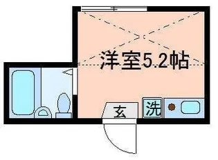 シャンテアムール亀戸【1階】の間取り