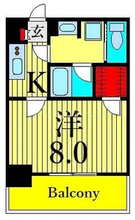 クレア田端プレミアレジデンス【10階】の間取り