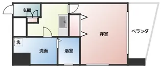 Dolce Vita 王子公園【5階】の間取り