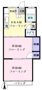 ピュアシティ【2階】の間取り