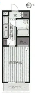 クレッセント本蓮沼【2階】の間取り