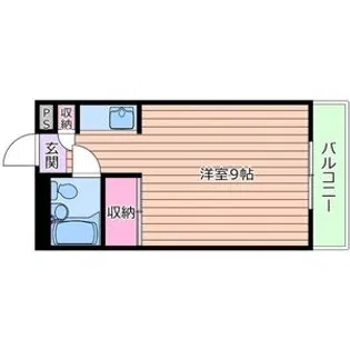 ペディマリー箕面I【2階】の間取り