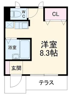 セブンシーズン【1階】の間取り