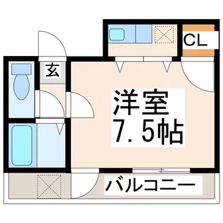 マーカス十禅寺【2階】の間取り