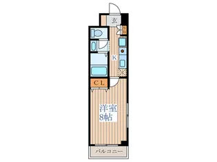サンクリスタル関【2階】の間取り