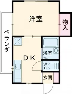 アンビションハイツ【2階】の間取り
