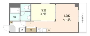 Ivory【6階】の間取り