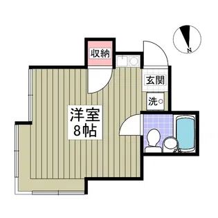 シェルタウン大胡【1階】の間取り