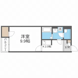 パル七曲【2階】の間取り
