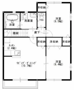 ディ・ヴェルデ新前橋II【2階】の間取り