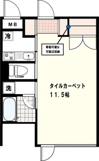 HO三鷹【1階】の間取り