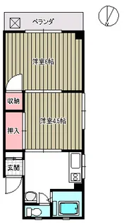 埼玉県新座市畑中1【マンション】の間取り