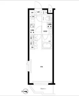 東京都練馬区中村南2【マンション】の間取り