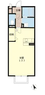 メゾン成田【1階】の間取り