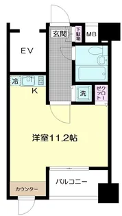 日神デュオステージ笹塚東館【14階】の間取り