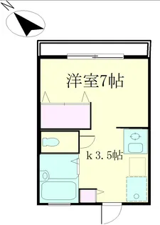 ハニーコーム【2階】の間取り