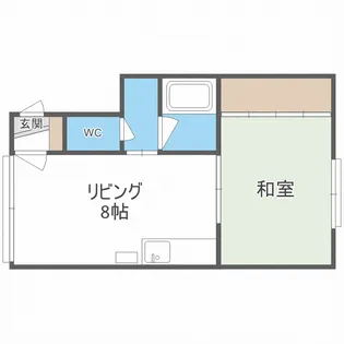 ハイツ川上【2階】の間取り