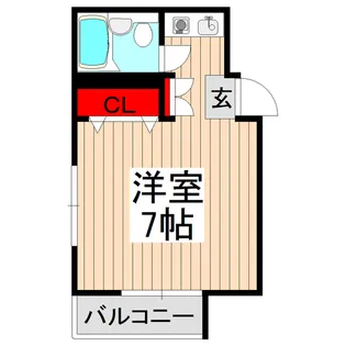 ファインビレッジ【4階】の間取り