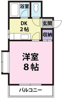 ステーブル21【2階】の間取り