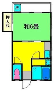 クィーンコーポ-西つつじヶ丘1丁目-【1階】の間取り