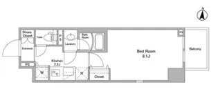 BPRレジデンス西早稲田【14階】の間取り