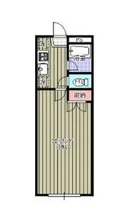 穴川ハイリビング参番館【1階】の間取り