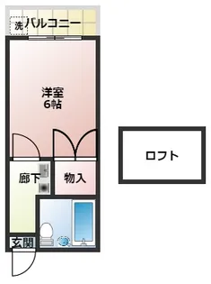 プロシード浦賀丘【1階】の間取り