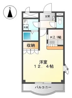 グリーンコート【3階】の間取り