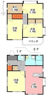 静岡県浜松市中央区和合町【一戸建】の間取り