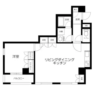 DeLCCS三鷹II【3階】の間取り