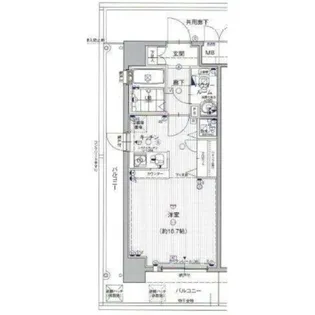 大阪府大阪市北区本庄西2【マンション】の間取り