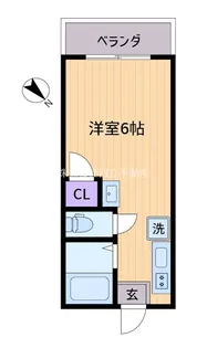 メゾンフローラ【2階】の間取り