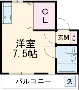 ドミトリーカナイ【2階】の間取り
