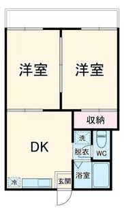 フォーブル岳美【1階】の間取り