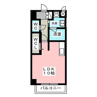 CRESCENT【3階】の間取り