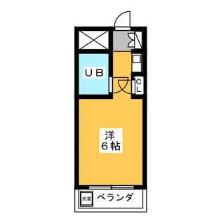 マドレーヌ八王子【4階】の間取り