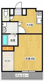 プチメゾン2001【2階】の間取り