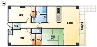 セレッソ【2階】の間取り