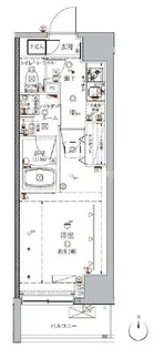 1Kの間取り画像