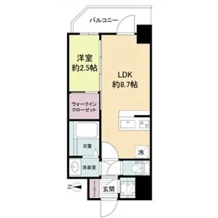 セレニテ新大阪グランデ ミリュー【12階】の間取り