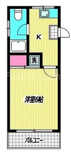 東京都中野区上高田5【マンション】の間取り