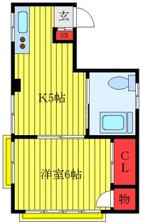 ルミエール赤羽【3階】の間取り