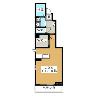 コンフォート本郷台【1階】の間取り