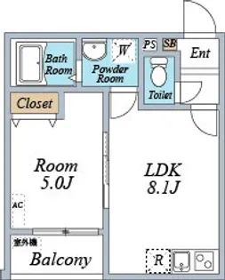 神奈川県海老名市東柏ケ谷4【アパート】の間取り