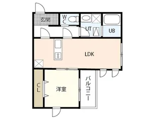 Plume翠町【1階】の間取り