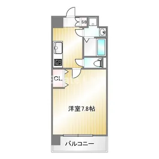 Liviaz Kobe Crest【5階】の間取り