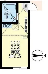 東門前ソレイユ【2階】の間取り