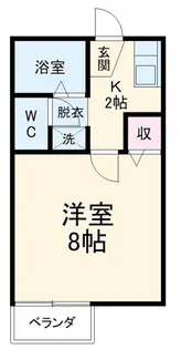 サニーコート伊藤【2階】の間取り