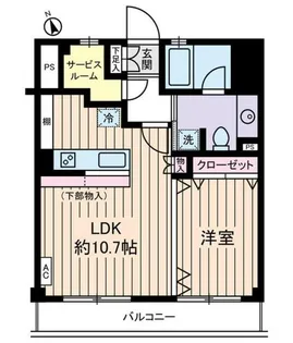 いずみマンション【3階】の間取り